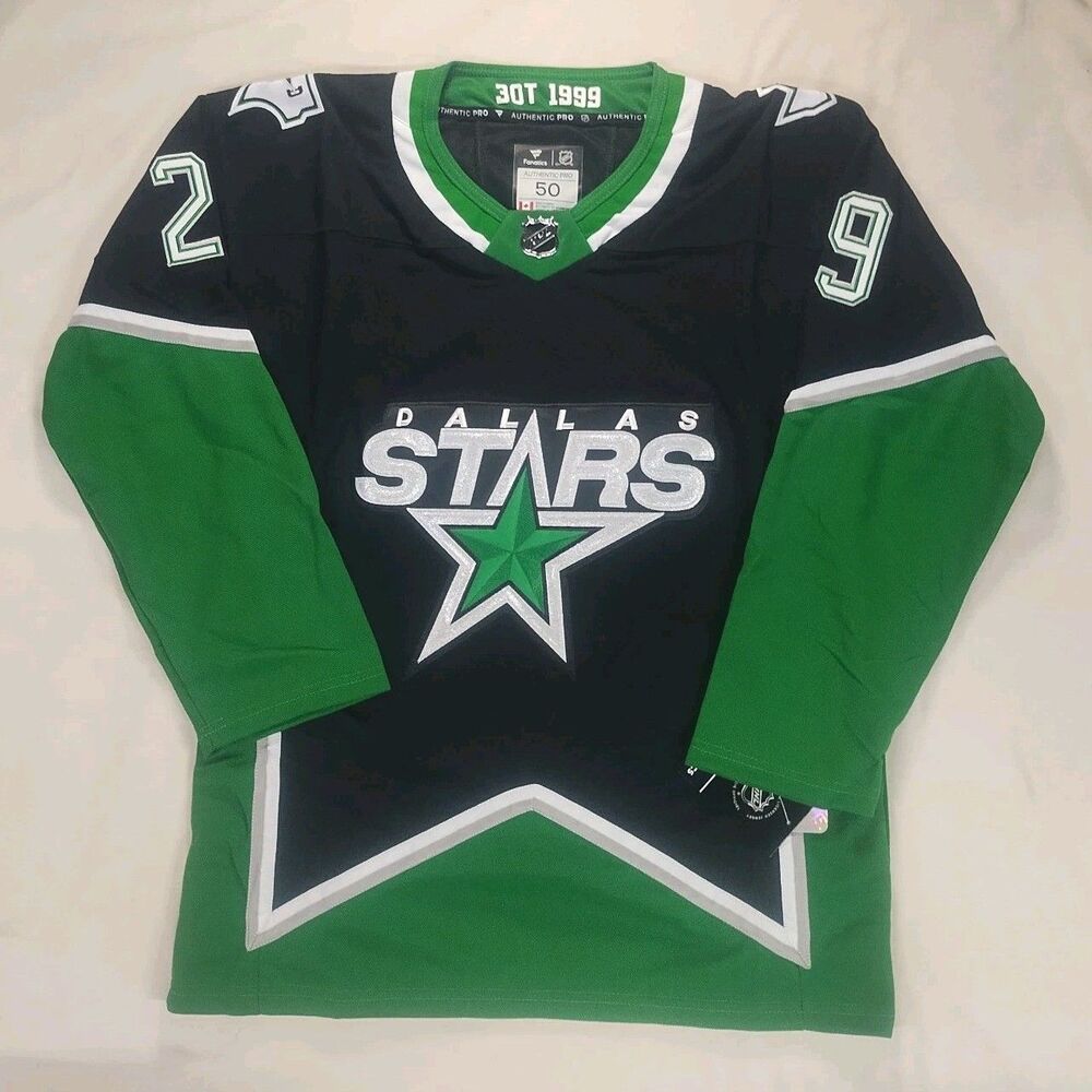 Dallas Stars Jake Oettinger 29 Jersey Mens Size Medium 50